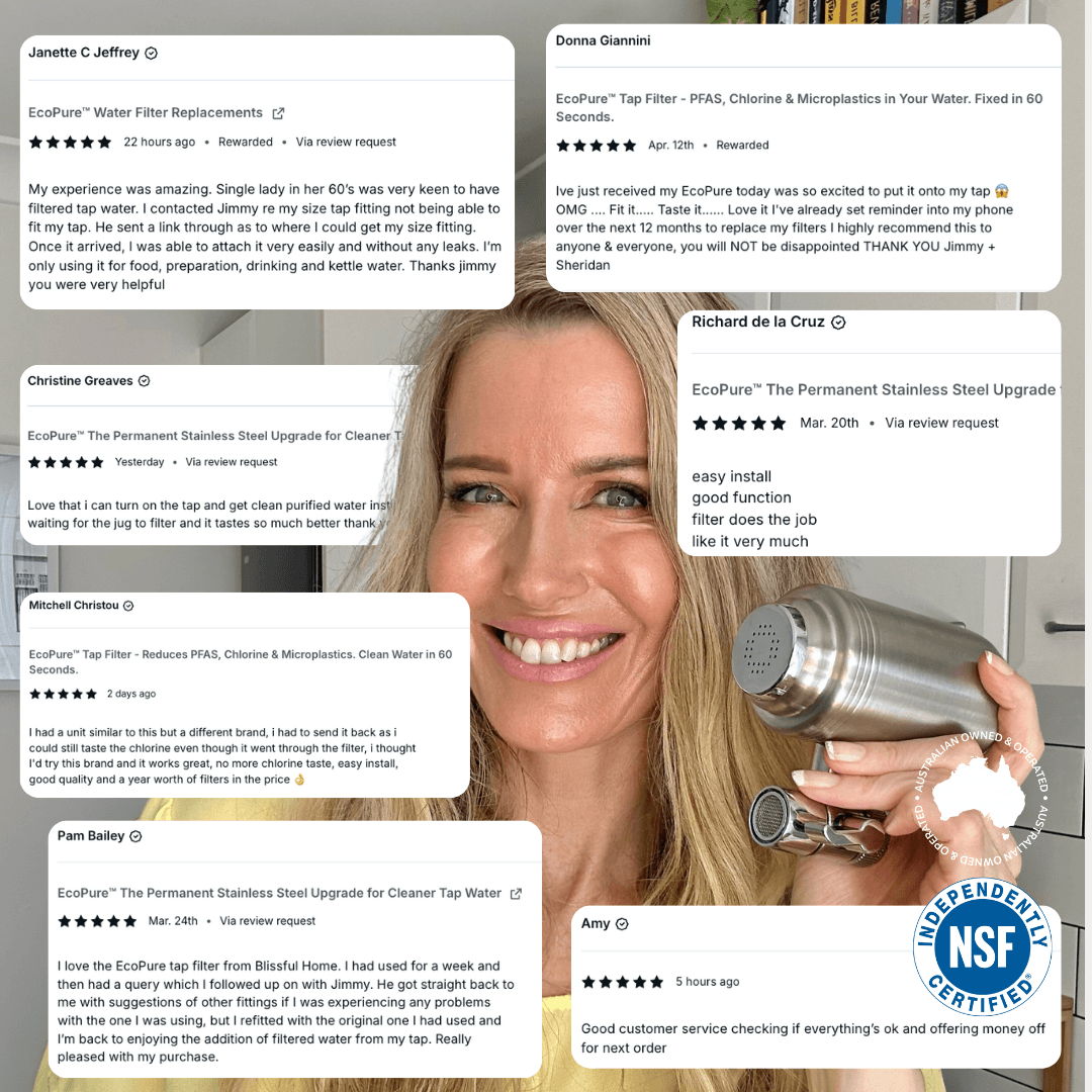 NSF42 Tap Water Filter Unit + 5 Free Filters