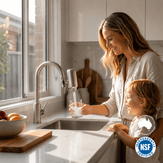 NSF42 Tap Water Filter Unit + 5 Free Filters